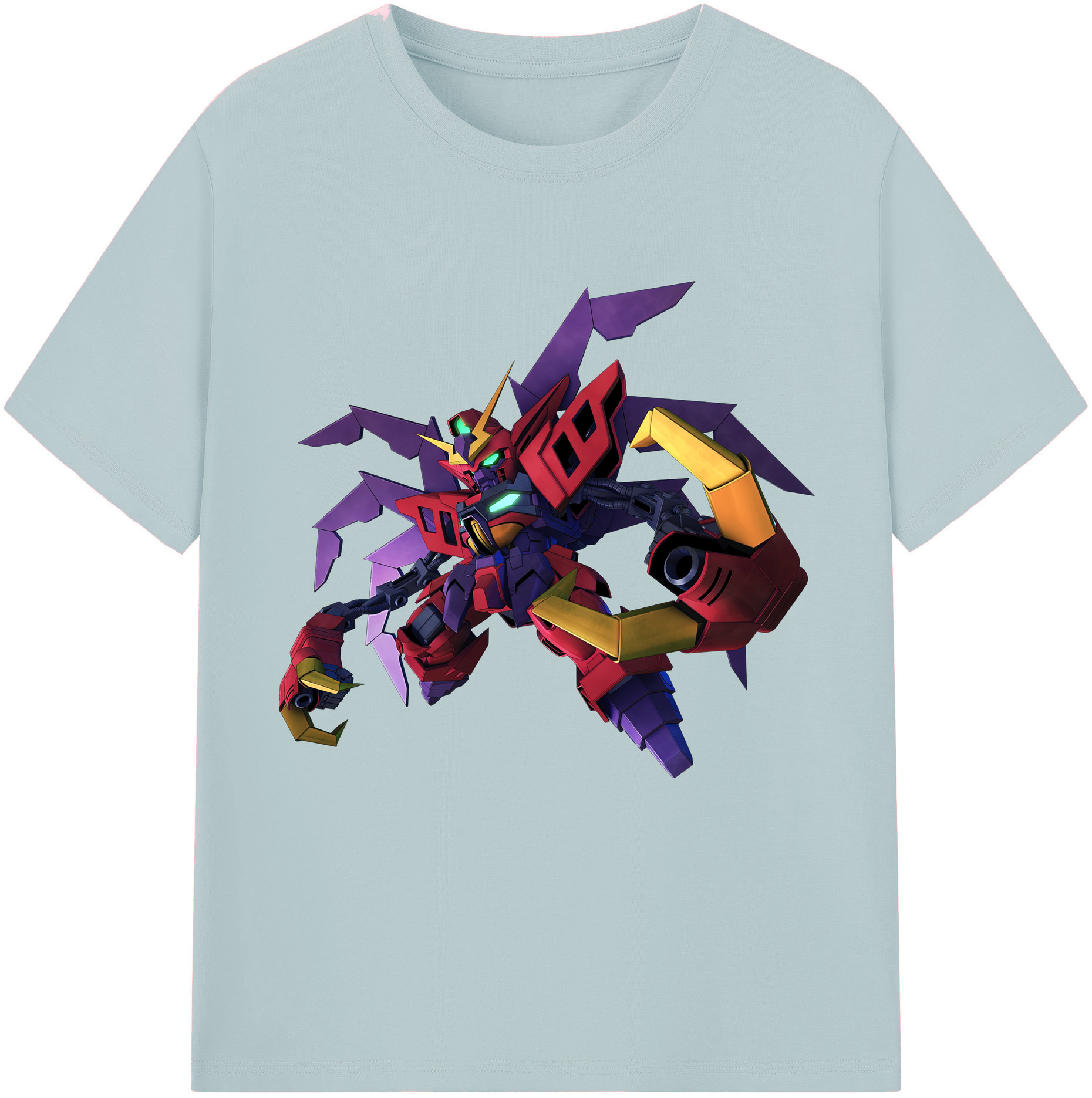 （画像用） 機動戦士ガンダム Mobile Suit Gundam 綿100％半袖Tシャツ（フロントプリント）